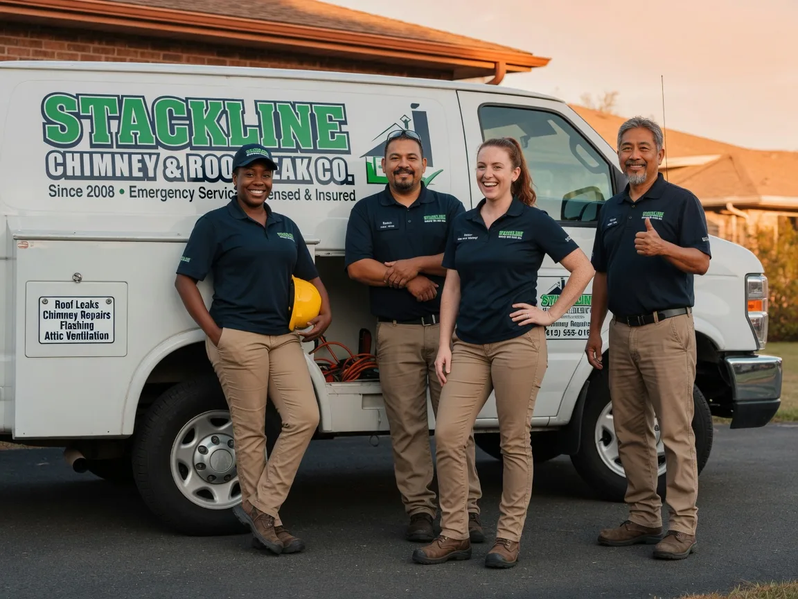 Chimney flashing repair company in Long Lake, MN